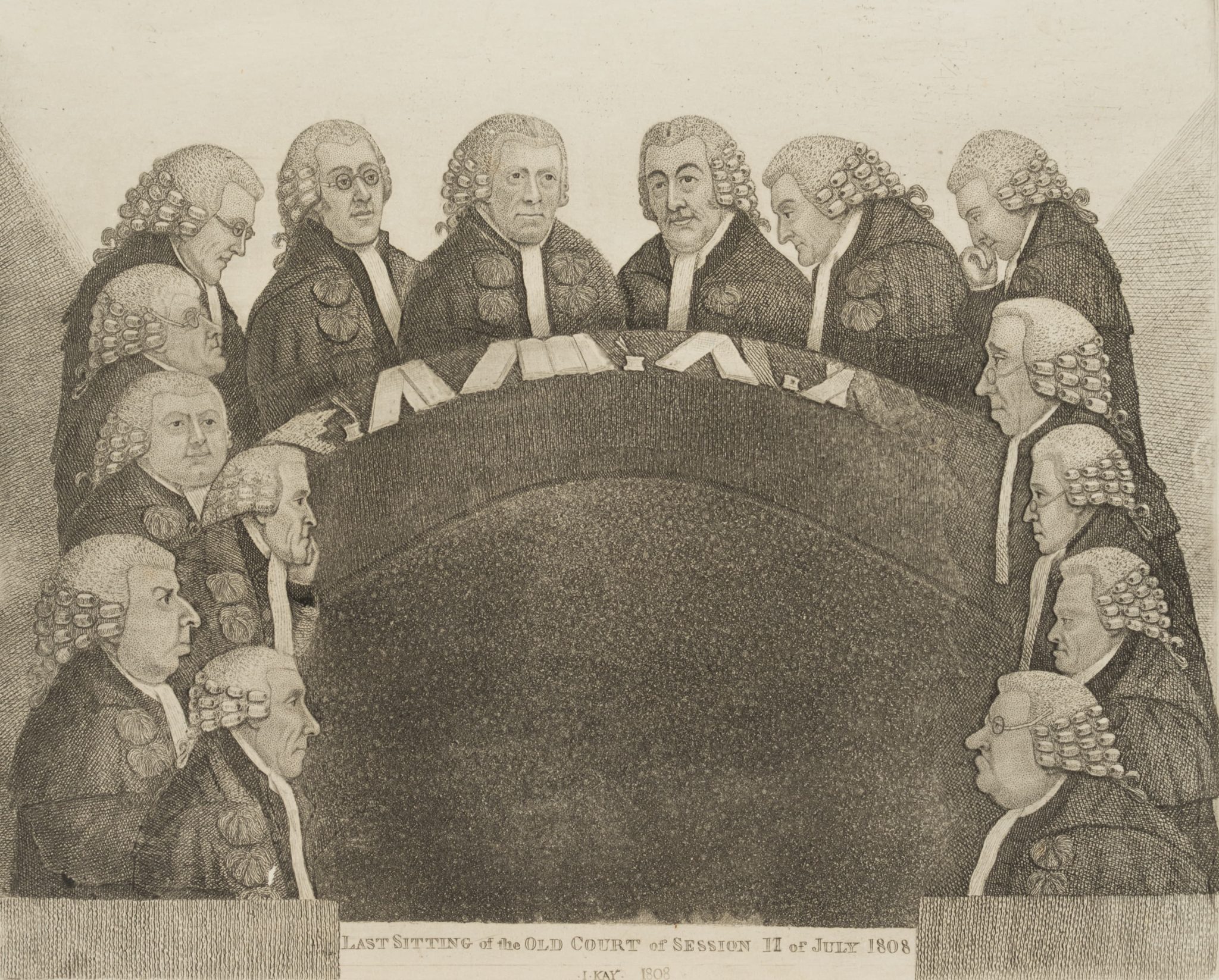 Last Sitting of the Old Court