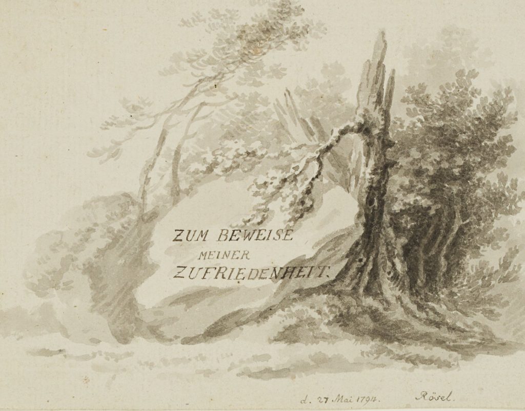 Werk von Johann Gottlob Samuel Rösel