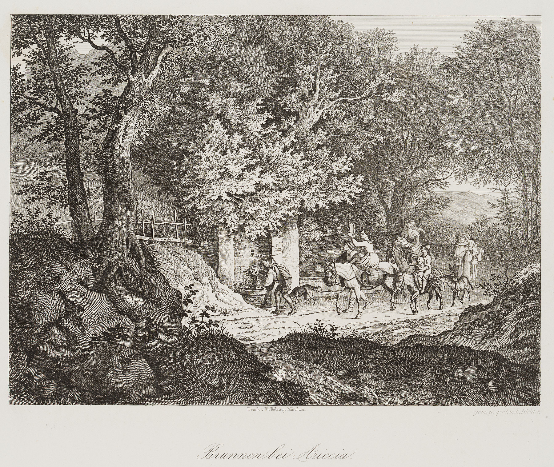 Brunnen bei Ariccia
