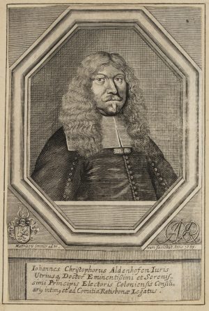 Kölner Ratsherr Johann Christoph Aldenhofen