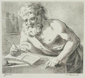 Schreibender Hieronymus