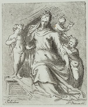 Allegorische Frauengestalt