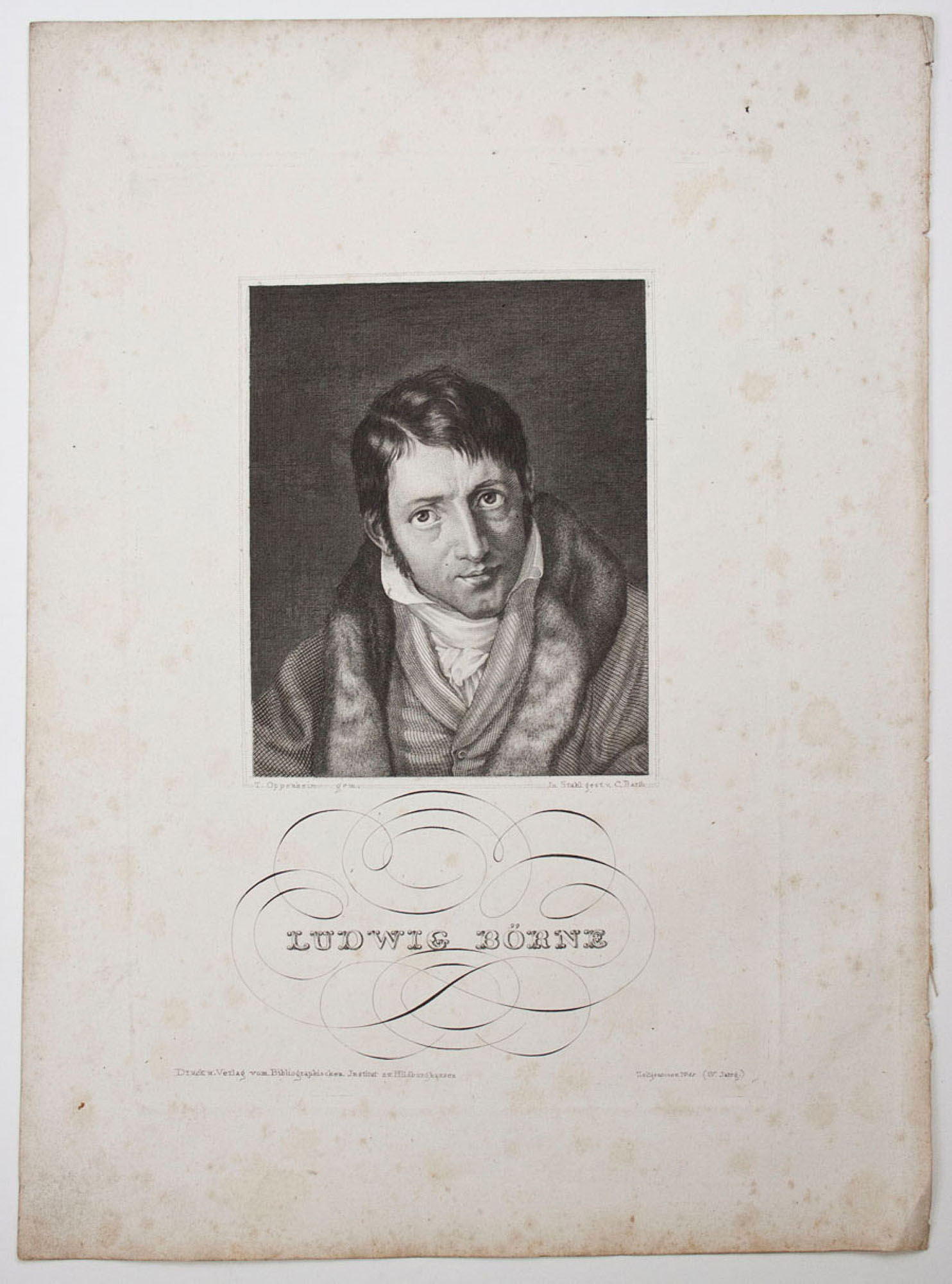 Porträt L. Börne (1786-1837)