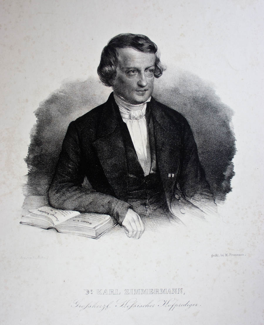 Porträt Karl Zimmermann (1803-1877)