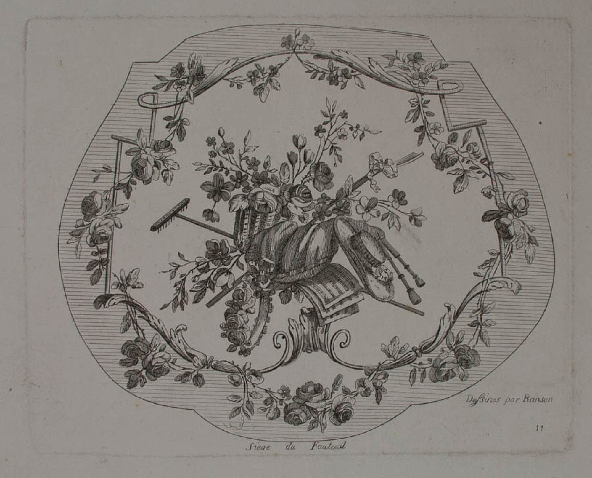 Entwurf Stuhlsitz. Siege du Fauteuil