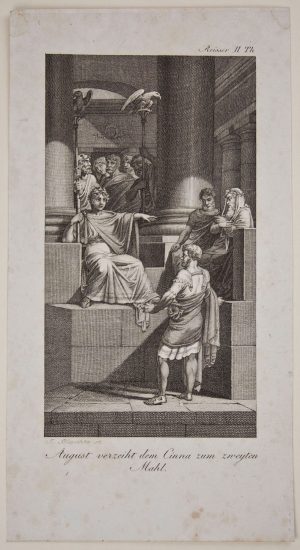Kaiser Augustus verzeiht dem Cinna