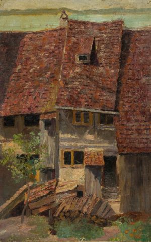 Hinterhof in Meersburg