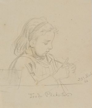 Porträt der Tochter Trude