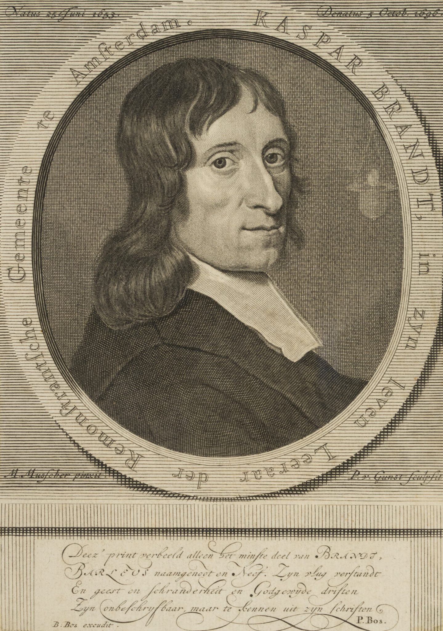Porträt des Kaspar Brandt (*1653)