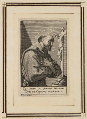Heilige Franziskus im Gebet