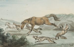 Die Flucht der Pferde