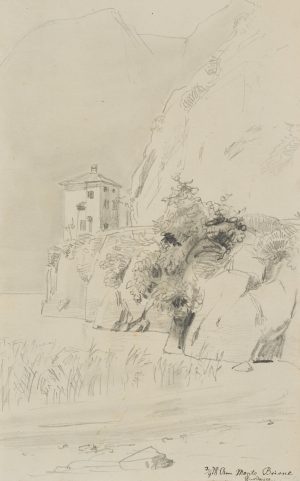 Ansicht des Monte Brione am Gardasee
