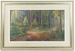 Waldlichtung, Landschaftsdarstellung