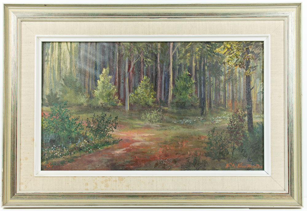 Waldlichtung, Landschaftsdarstellung