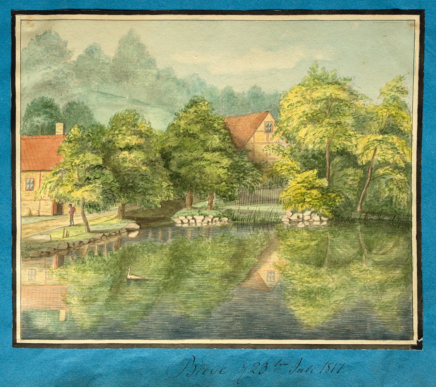 Dorfteich von Brede