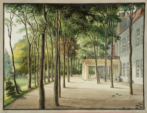 Park eines Gutshauses