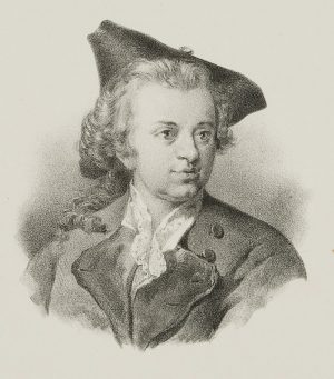 Porträt des jungen G. E. Lessing