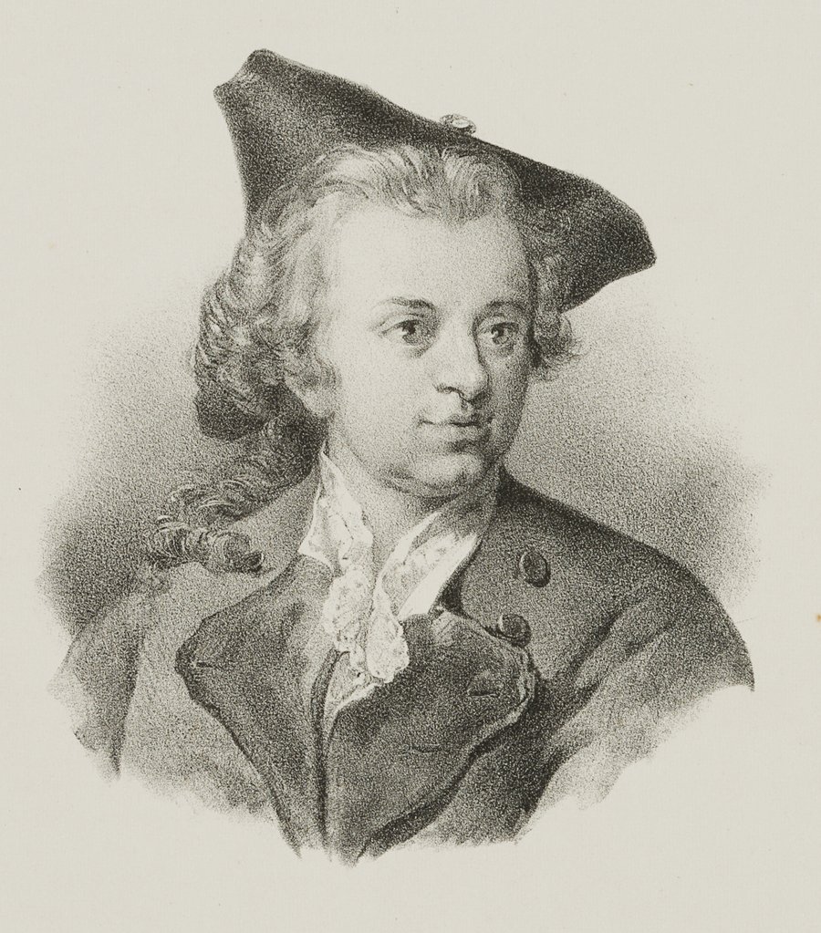 Porträt des jungen G. E. Lessing