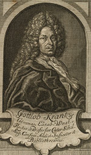 Historiker Gottlob Kranz (1660-1733)