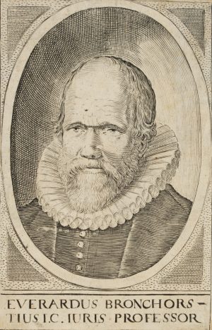Eberhard Bronchorst, Jurist
