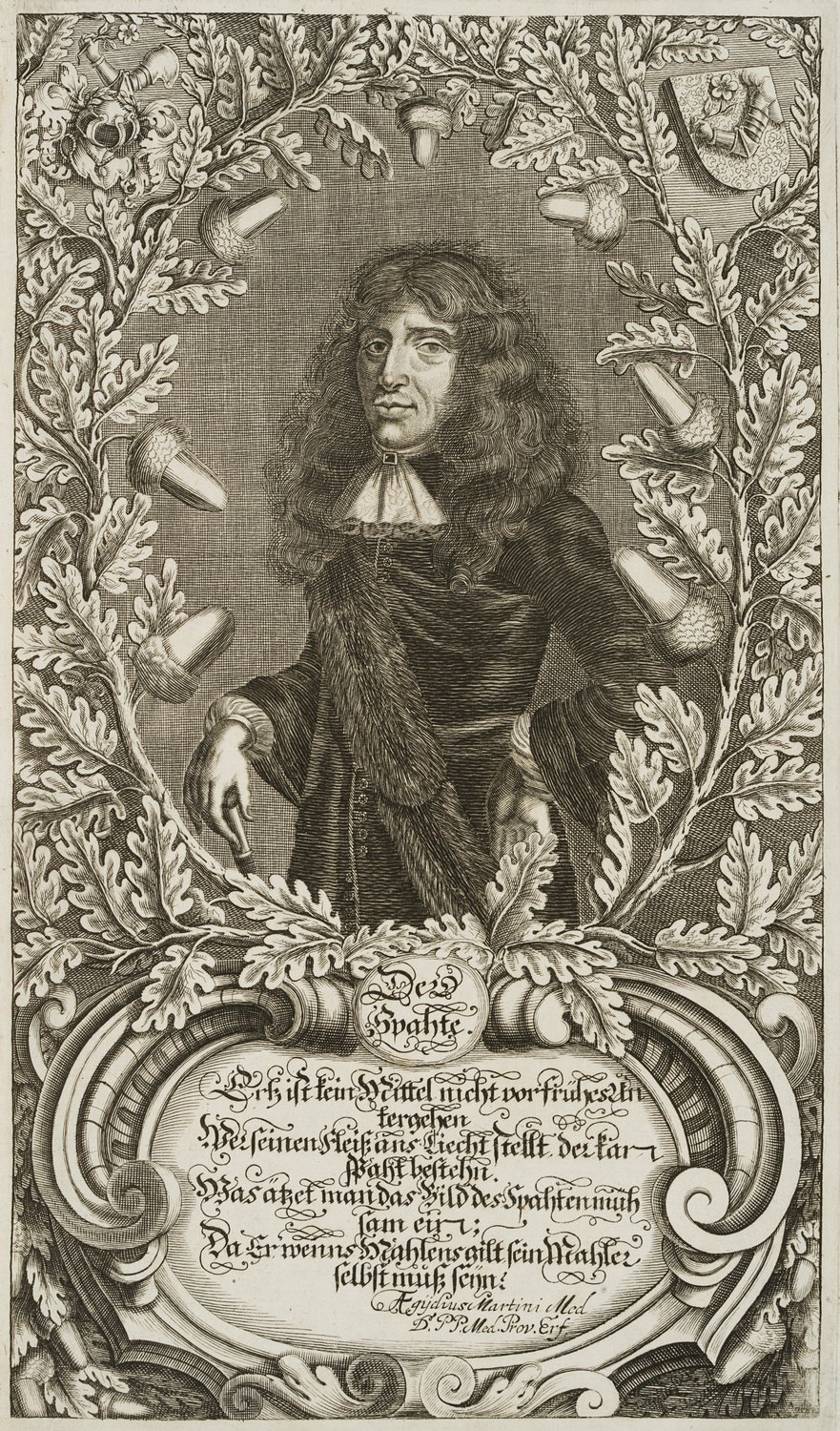 Porträt K. von Stieler (1632-1707)