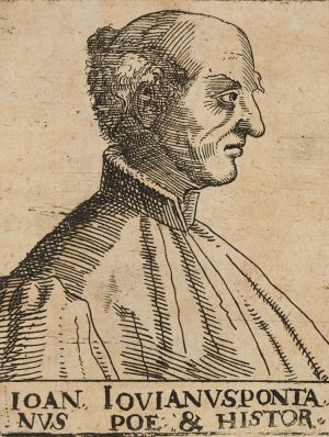 Porträt des Gioviano Pontano