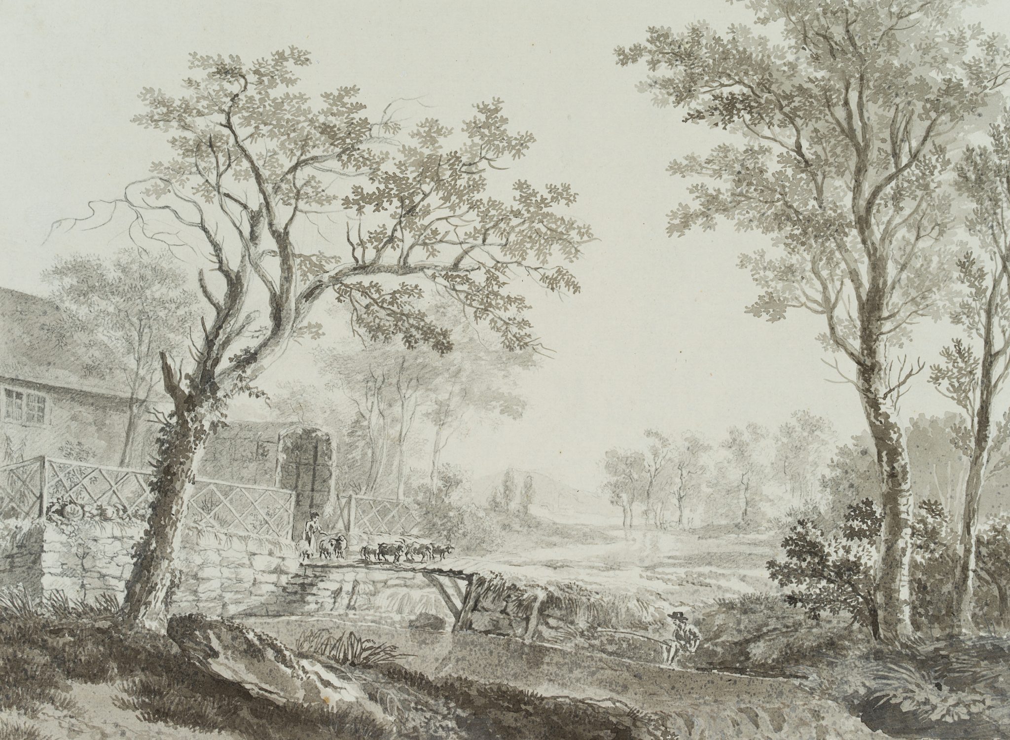 Bukolische Landschaft