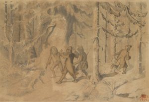 Überfall im Wald