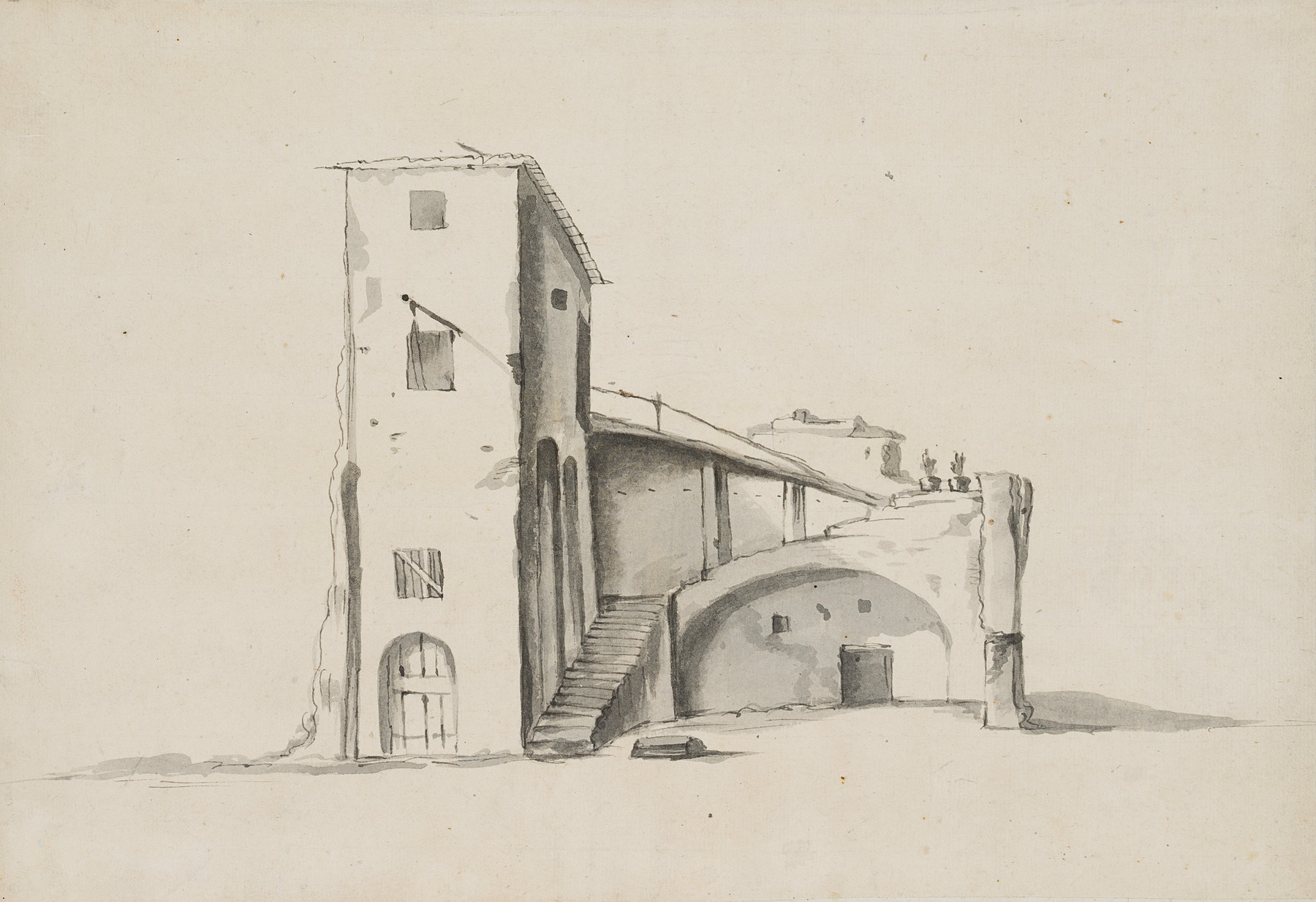 Ruine eines Torhaus