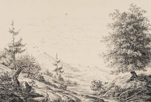 Landschaftsstudie, Freundschaftsalbum
