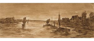See mit Fischerbooten