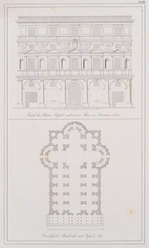 Fassade des Palazzo Caprini