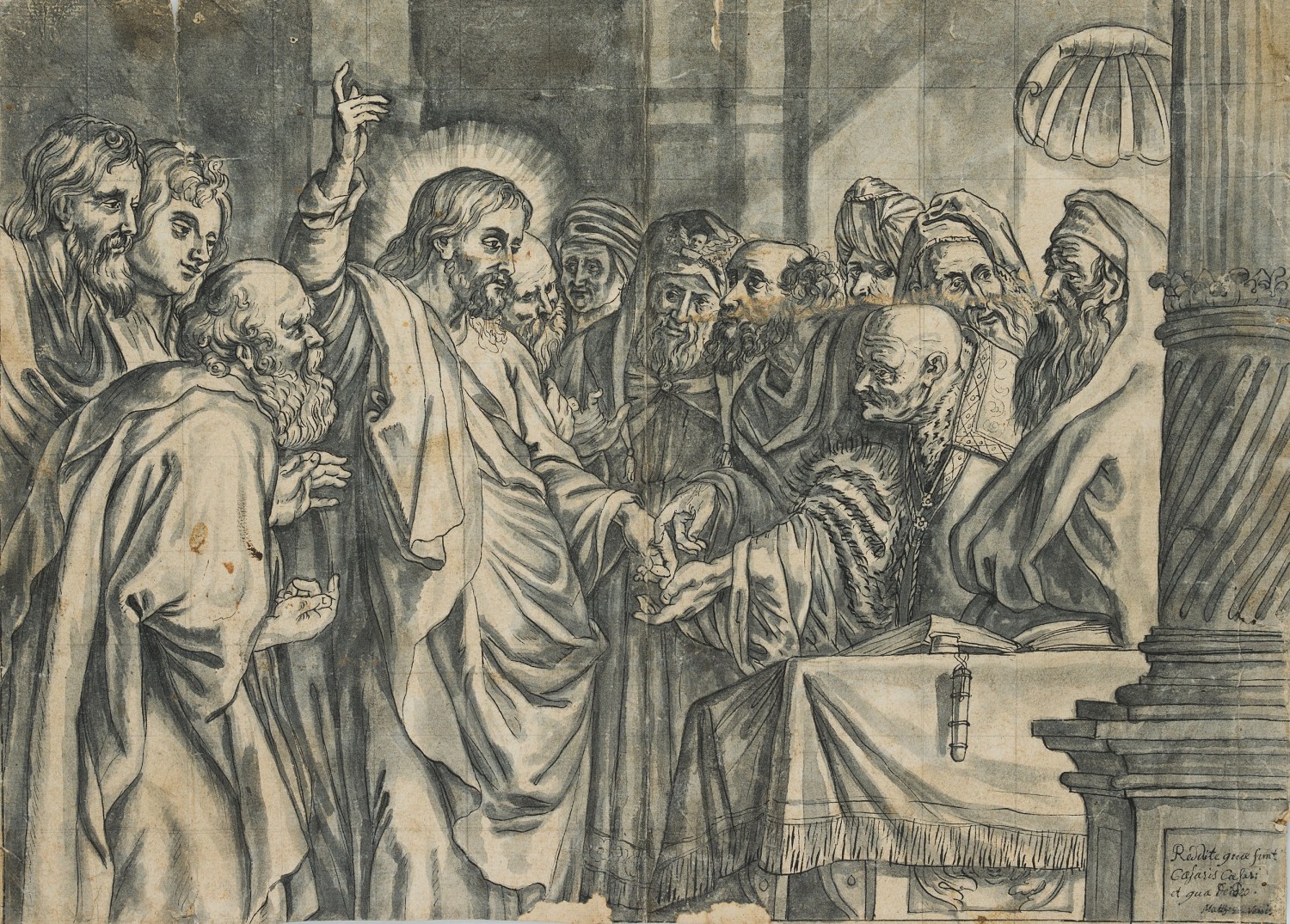 Der Zinsgroschen, Matthäus 22