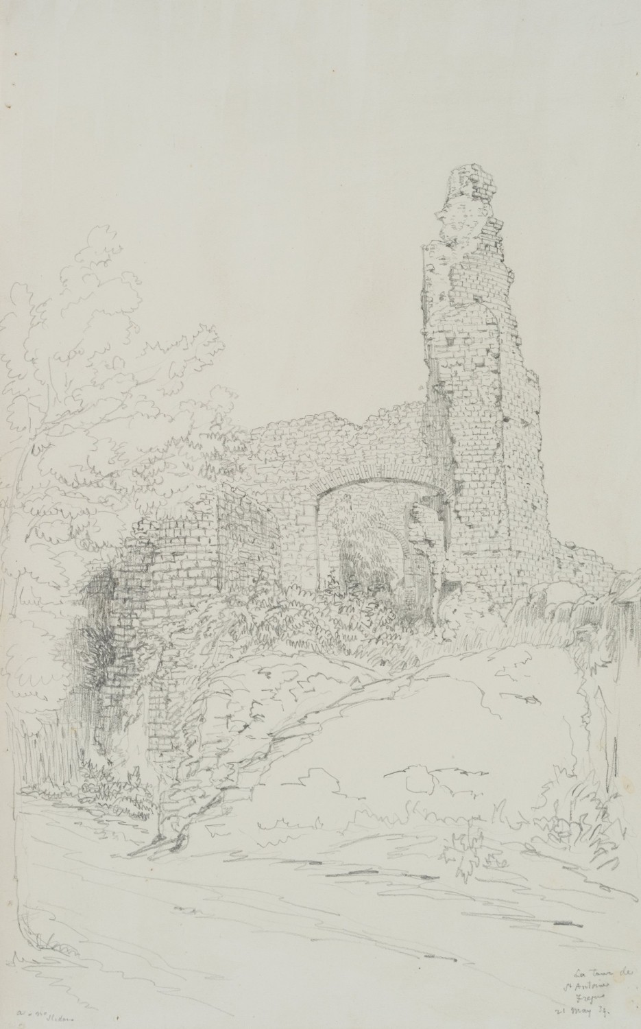 Ruinen am in Fréjus (Var)