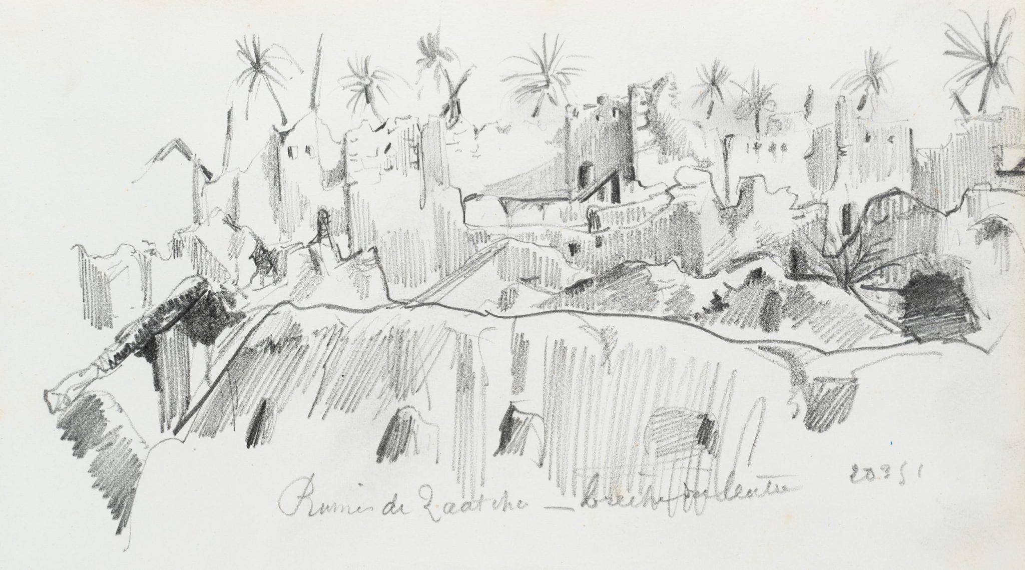 Ruinen von Zaatcha, Algerien