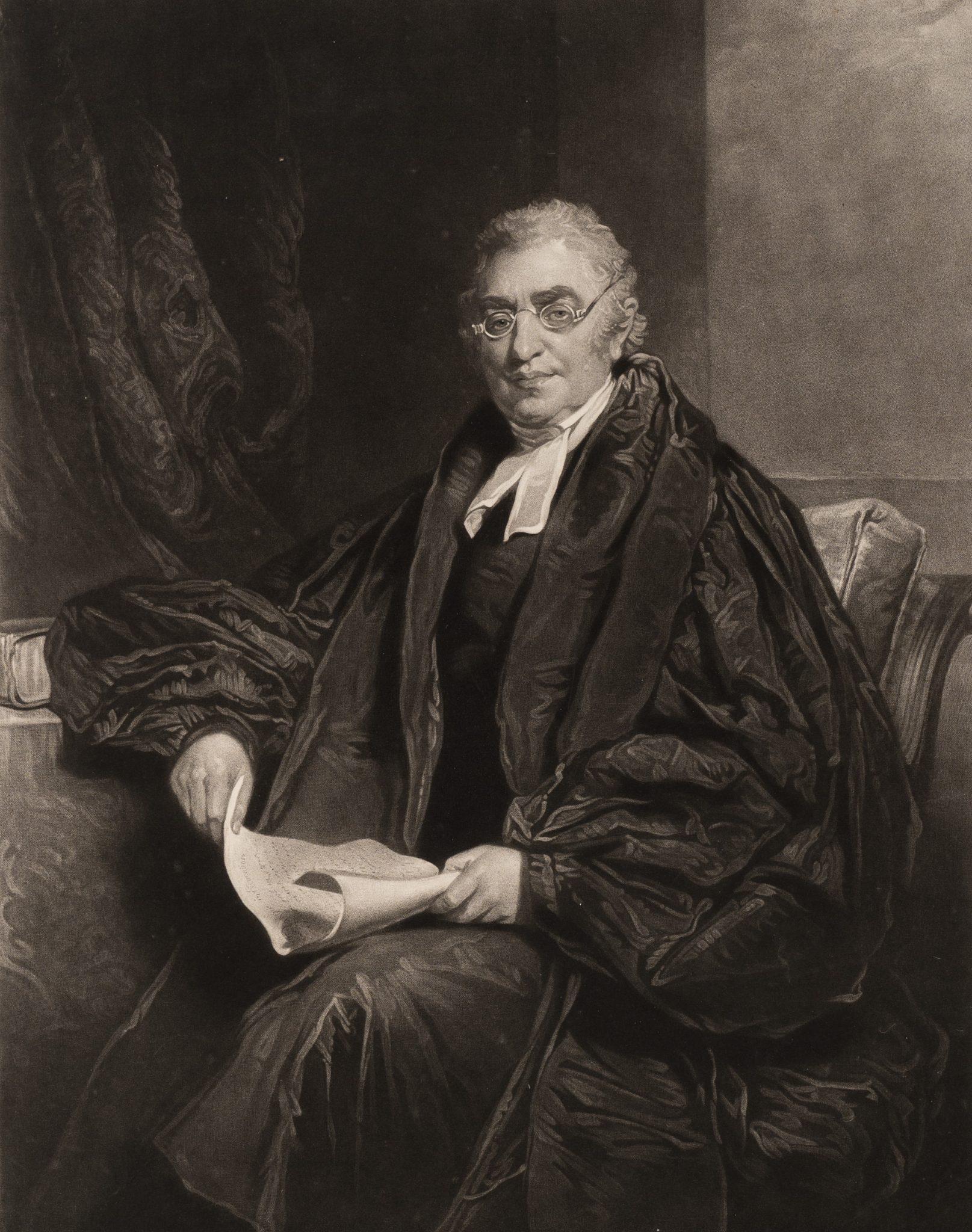 Porträt des A. Bell (1753-1832)