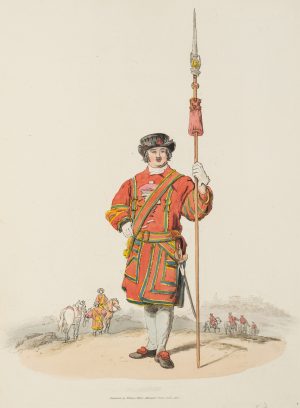 British Beefeater in Uniform