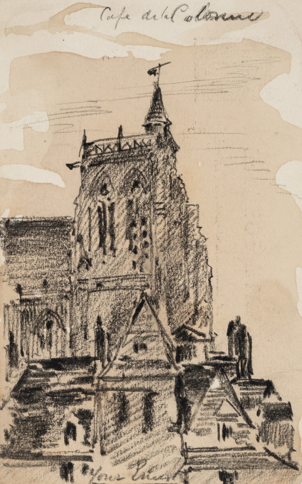 Cafe de la Colonne. Kathedrale