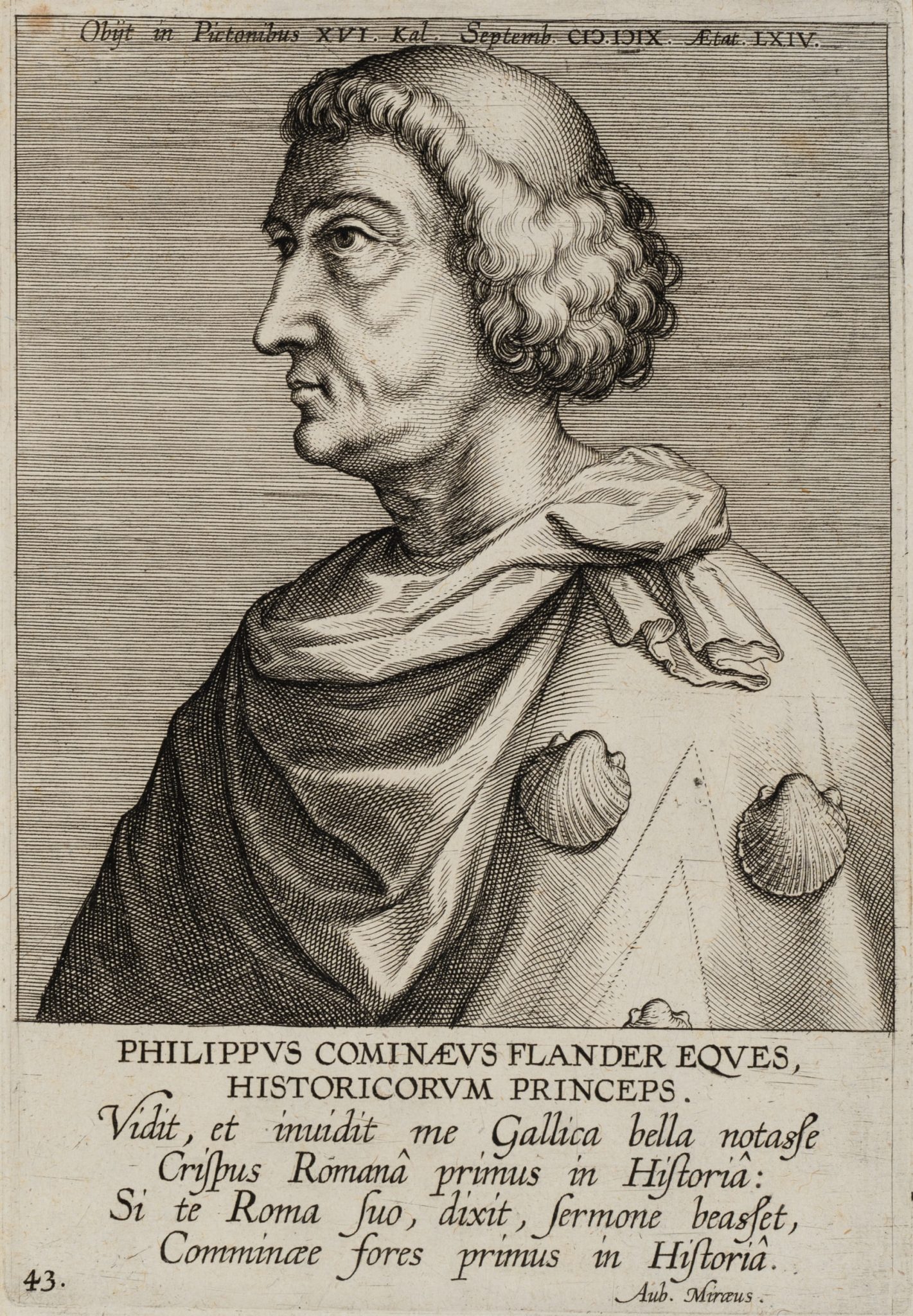 Männerportrait Philippe de Commines