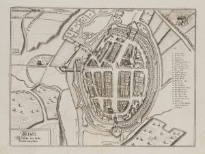 Historischer Stadtplan von Uelzen