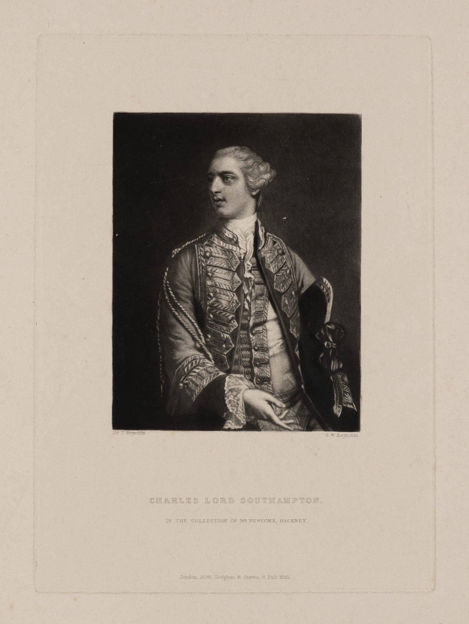 Porträt Charles Lord Southampton