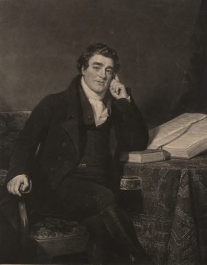 Portrait des Pfarrer John Mitchell