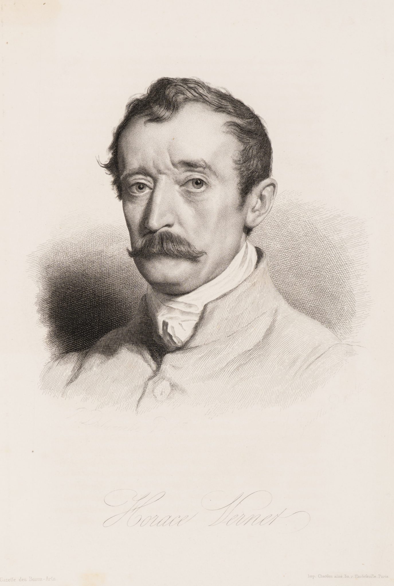 Portrait von Horace Vernet