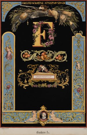 Verzierte Initiale F