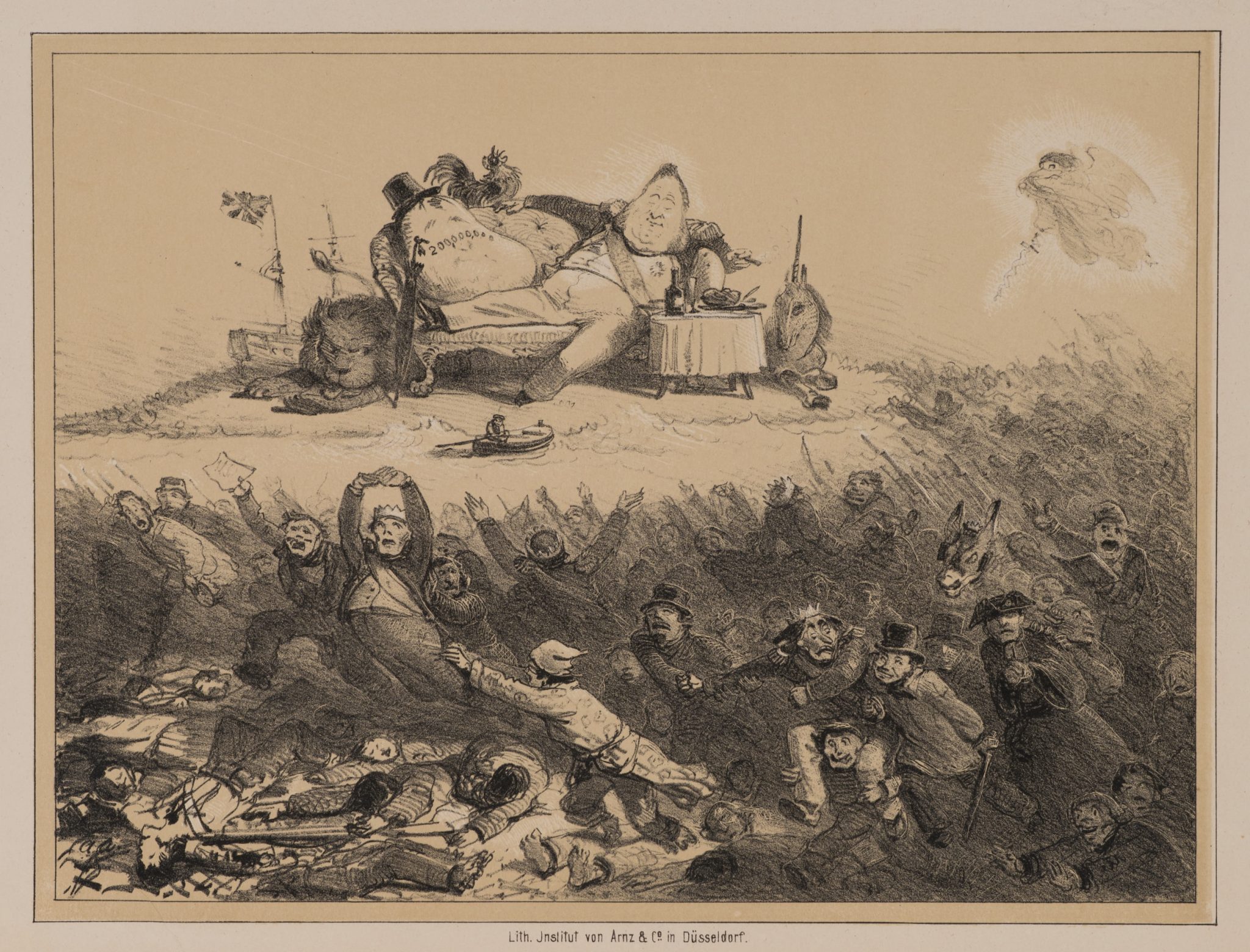 Karikatur von Louis-Philippe I.