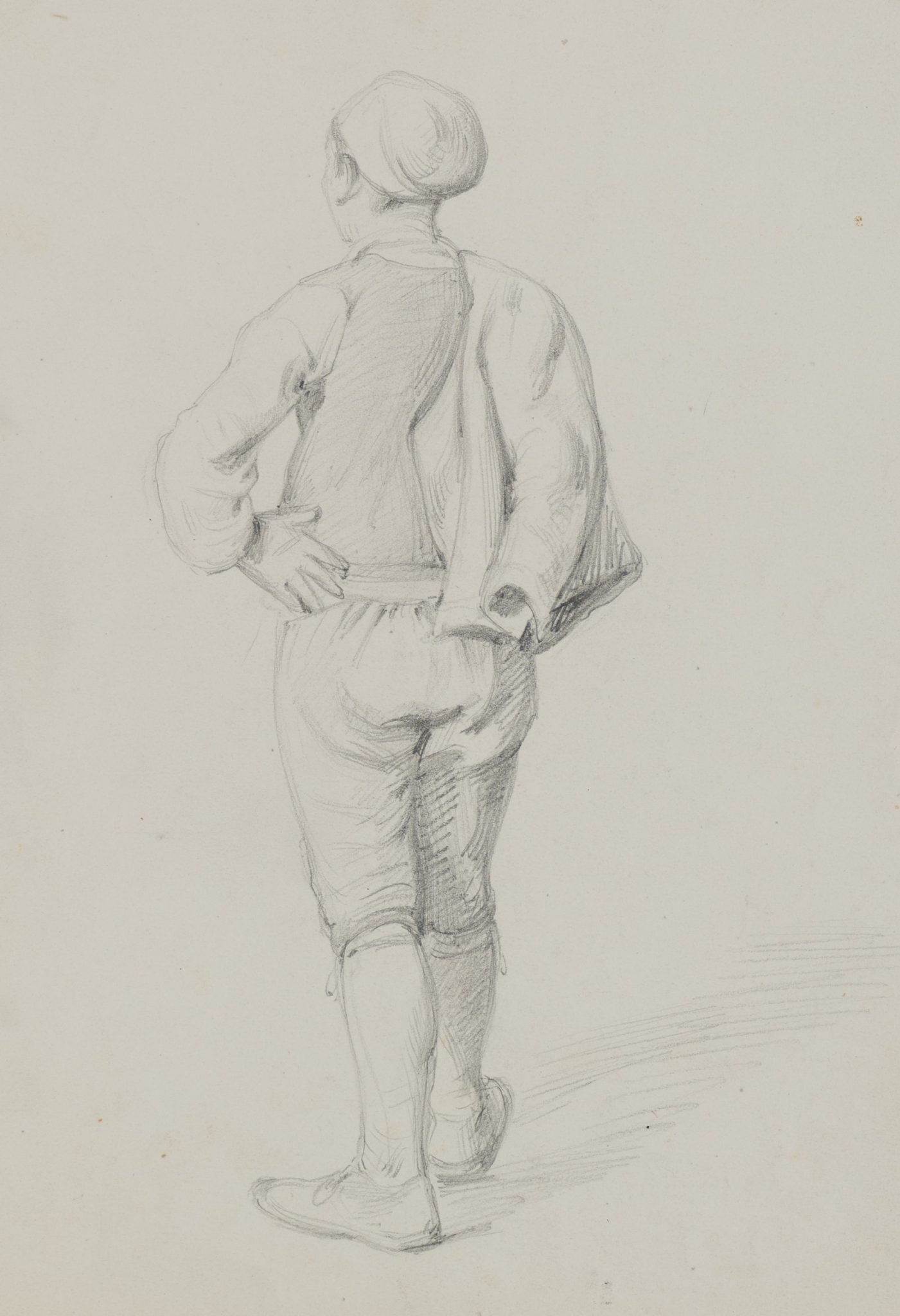 Mann von hinten