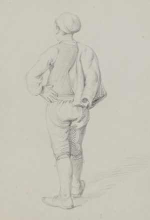 Mann von hinten