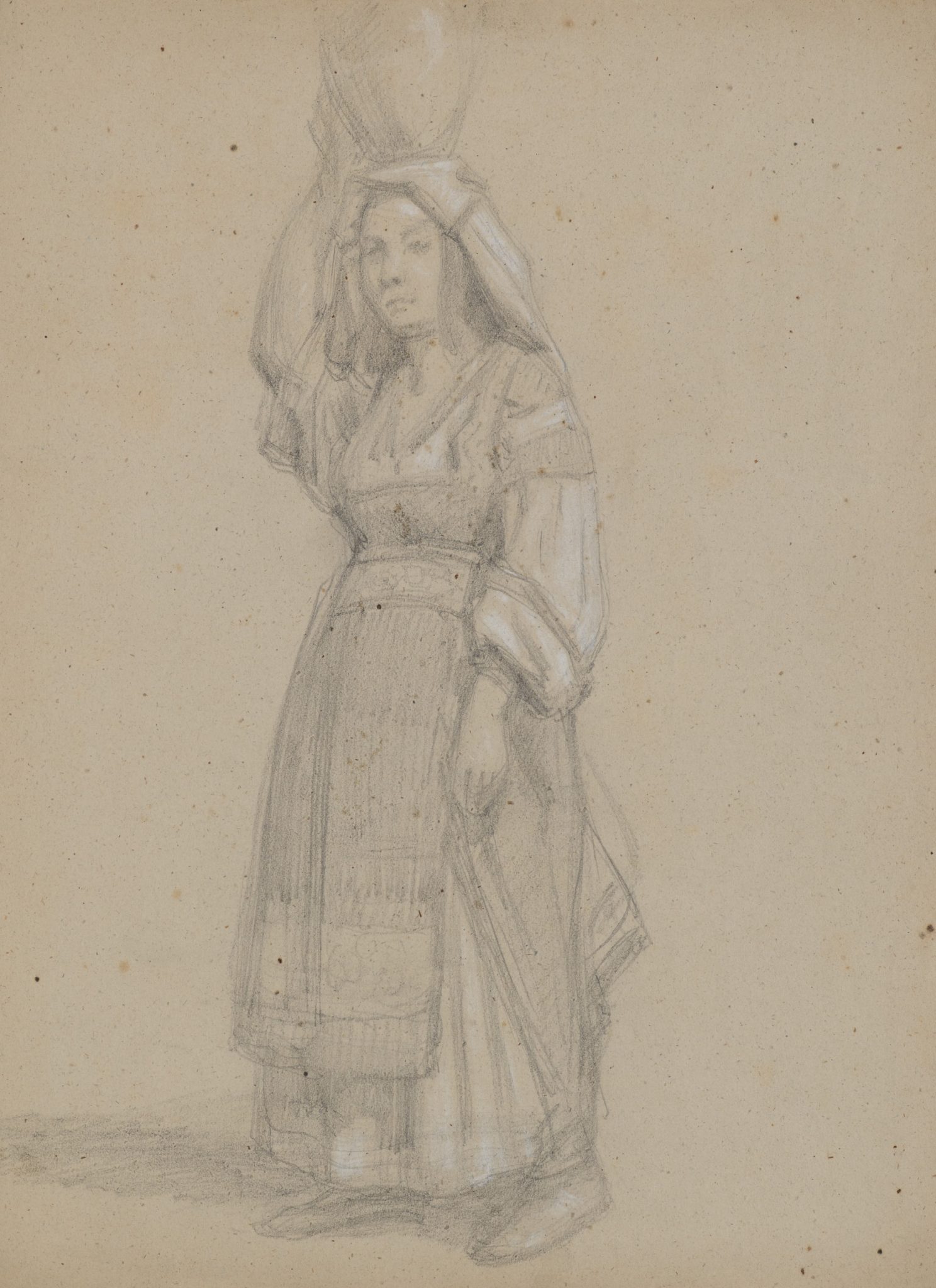 Frau mit Krug