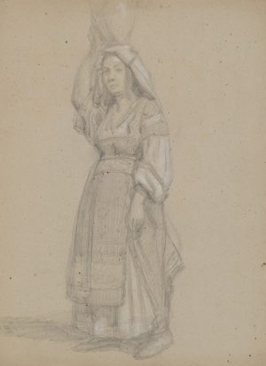 Frau mit Krug