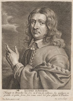 Porträt des Malers Jaques D'Arthois